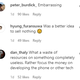 A screenshot of Instagram comments